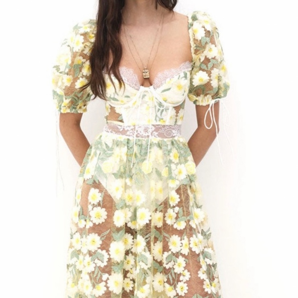 For love and lemons Carson midi dress